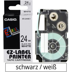 Schriftband Casio XR-24WE1, 24mm