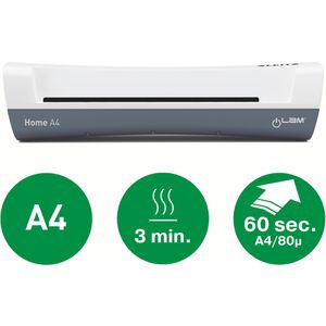 Produktbild für Laminiergerät Leitz 74310001 iLAM Home, mit 2 Rollen, A4
