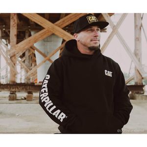 Produktbild für Arbeitspullover CAT TM Banner Hooded Sweatshirt