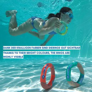 Produktbild für Tauchspielzeug Schildkröt 970326 Neopren Tauchringe Ocean