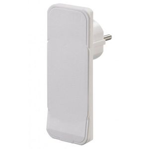 Produktbild für Schutzkontaktstecker Bachmann Flat Plug 933.002, weiß