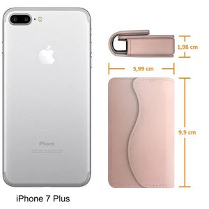 Produktbild für Visitenkartenetui Fintie Premium, rosegold