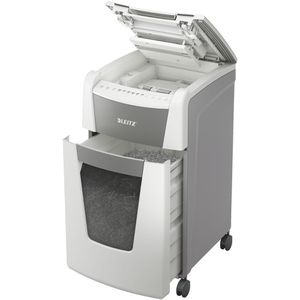 Produktbild für Aktenvernichter Leitz 8015 IQ Autofeed Office 300, mit Rollen