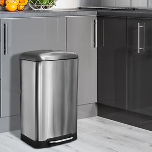 Produktbild für Mülleimer Casa-Pura Cubo, silber