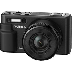 Produktbild für Kompaktkamera Yashica City 200 schwarz, mit 2,8 Zoll Display