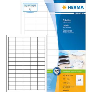 Universaletiketten Herma 4606 Premium, weiß