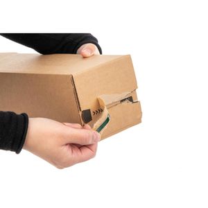 Produktbild für Versandhülse progress braun, Länge 860mm