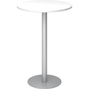 Stehtisch Bistrotisch Schwarz Rund Edelstahlfuß 60 Produktbild-Vorschau 10