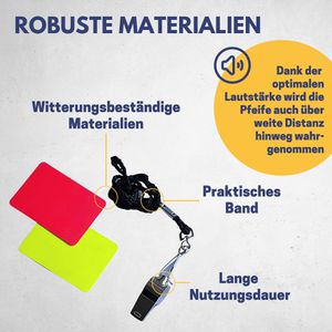 Produktbild für Schiedsrichter-Set Best-Sporting 10935, 3-teilig