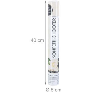 Produktbild für Konfetti Relaxdays Party-Popper Rosenblätter, aus Stoff