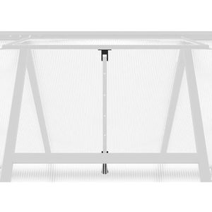 Produktbild für Gewächshaus vidaXL 4005828, 2,86 m² Fläche