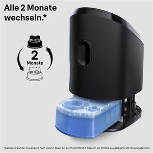 Produktbild für Reinigungskartuschen Braun 3in1 ShaverCare CCR 2
