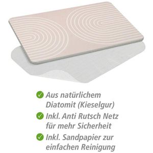 Produktbild für Badematte Wenko Nazca, 39 x 60 cm