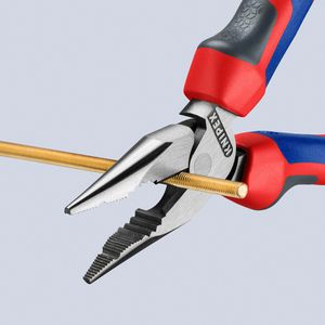 Produktbild für Kombizange Knipex 08 22 145, Spitz-Kombizange