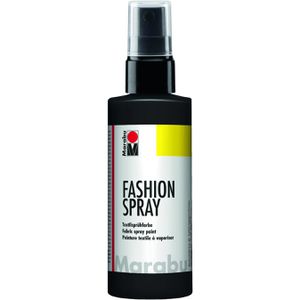 Stoffmalfarben Marabu Fashion Spray, schwarz
