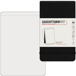Produktbild für Notizblock Leuchtturm1917 schwarz, 316831, A6