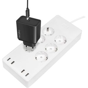 Produktbild für Steckdosenleiste LogiLink SH0105, mit 1,8m Kabel