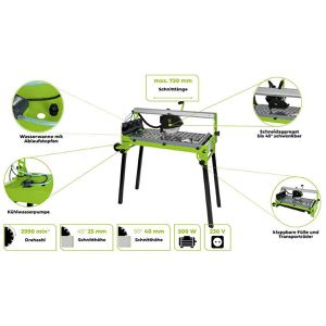 Produktbild für Fliesenschneider Zipper ZI-FS200-720, 800 W