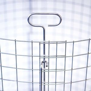 Produktbild für Komposter bellissa 99100, silber, aus Stahl