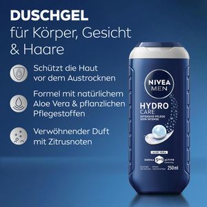 Produktbild für Duschgel Nivea Men Hydro Care Intensive Pflege 5in1