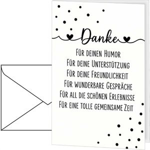 Produktbild für Abschiedskarte Böttcher-AG 30408, Danke