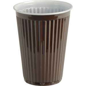 Trinkbecher Papstar 90349 braun / weiß, PS