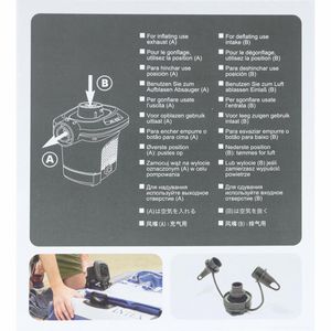 Produktbild für Luftpumpe Intex Quick-Fill, 66640, elektrisch