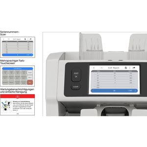Produktbild für Geldscheinzähler Safescan 2995-SC, 11-fach Prüfung mit CIS