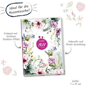 Produktbild für Taschenkalender Trötsch 20276415, Nature, Jahr 2027