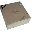 Servietten Papstar 10822, Royal Collection 40 x 40 cm, 1/4-Falz, grau, 50 Stück