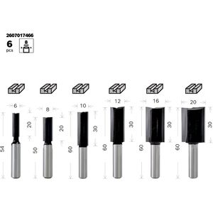 Produktbild für Fräser Bosch Nutfräser 2607017466, 8mm