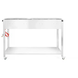 Produktbild für Gasgrill Hendi Grill-Master Quattro, 154908, silber, 4 Brenner