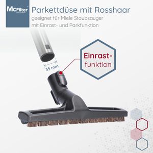 Produktbild für Staubsaugerdüse McFilter Parkettdüse SDM-A53