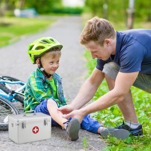 Produktbild für Erste-Hilfe-Koffer Relaxdays Aluminium