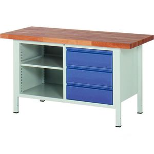 Werkbank Rau Basic 8462-2, blau