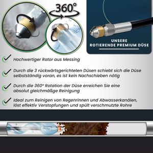 Produktbild für Rohrreinigungsset McFilter Universal HKM-A02
