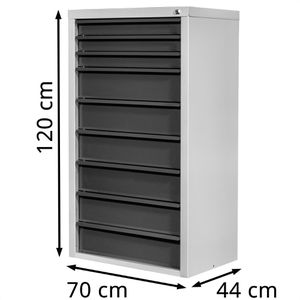 Produktbild für Schubladenschrank ADB 24789, aus Metall