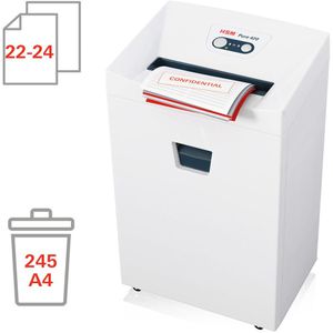 Produktbild für Aktenvernichter HSM Pure 420, 2341111, weiß, mit Rollen