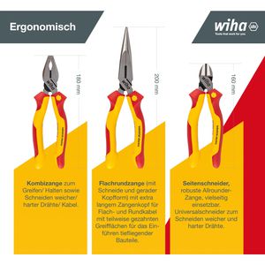 Produktbild für Zangenset Wiha 38637, Industrial electric