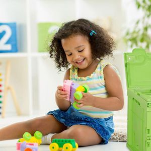 Produktbild für Klappbox Relaxdays 10022590, grün, 60 Liter