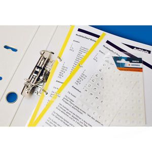 Produktbild für Lochverstärker Herma 5899, weiß