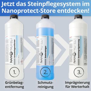 Produktbild für Steinimprägnierung Nanoprotect ca. 120m²