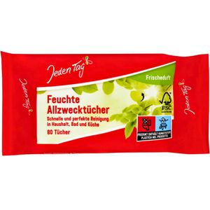 Reinigungstücher JedenTag Allzwecktücher Frischeduft feucht