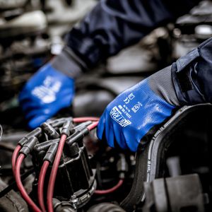 Produktbild für Arbeitshandschuhe NITRAS Oil Grip, 3550