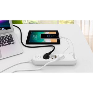 Produktbild für Steckdosenleiste Heitronic VO-501455, 1,4m Kabel
