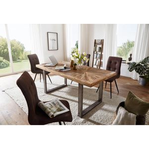 Produktbild für Esstisch Wohnling WL5.947, Mango-Massivholz