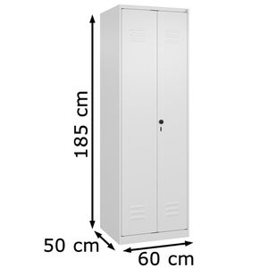 Produktbild für Mehrzweckschrank CP-Möbel Classic Plus, abschließbar, weiß