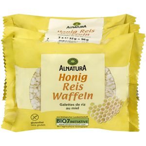 Produktbild für Reiswaffeln Alnatura aus Vollkornreis Honig, BIO