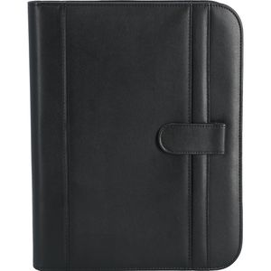 Produktbild für Schreibmappe Alassio 30040, Riccione schwarz, Kunstleder