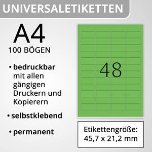 Produktbild für Universaletiketten Herma 4549, Special, grün